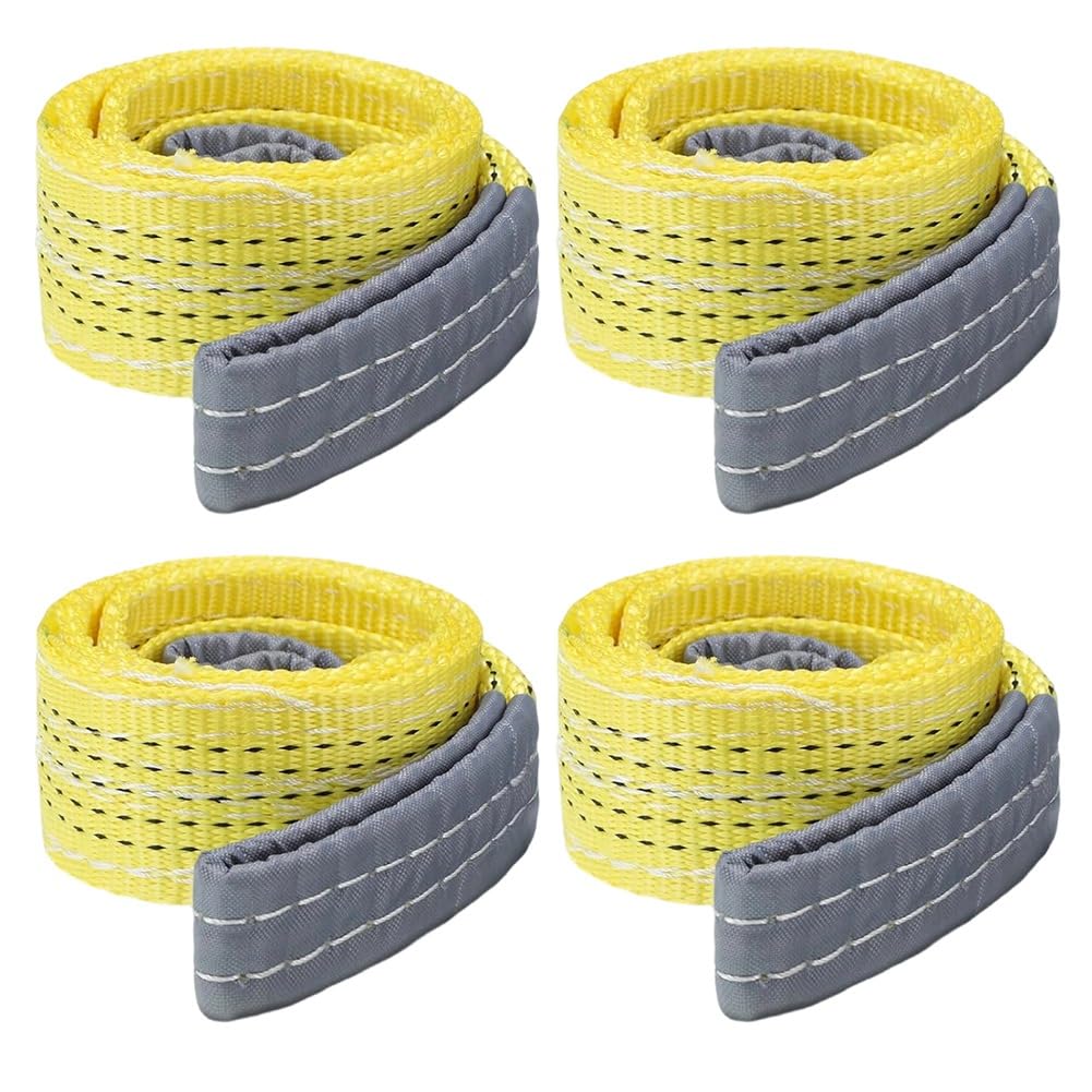 4 . Podnośniki Pasy do podnoszenia Heavy Duty Web Sling Poliester Nylon Wciągnik Samochodowy Do Użytkowania Na Zewnątrz