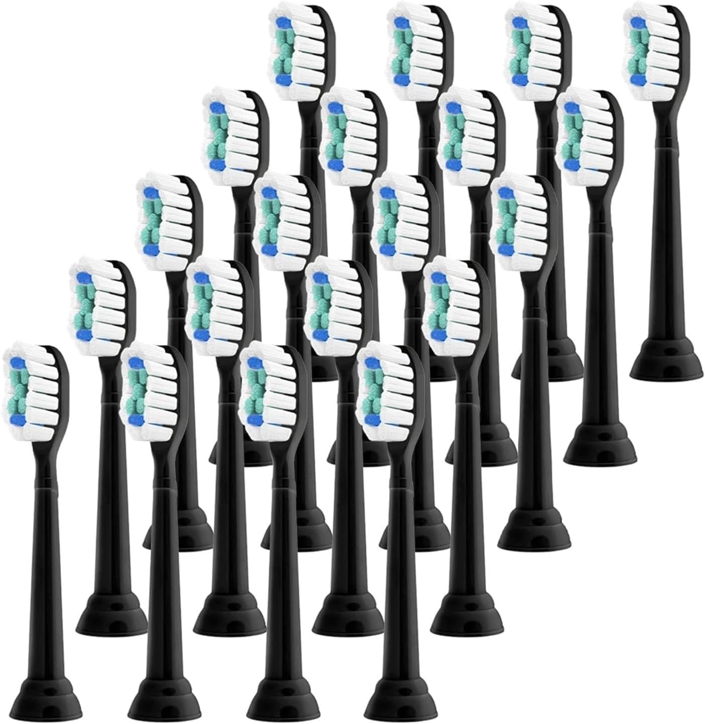 Têtes de brosse à dents rechange Philips 4100 série 2 Black