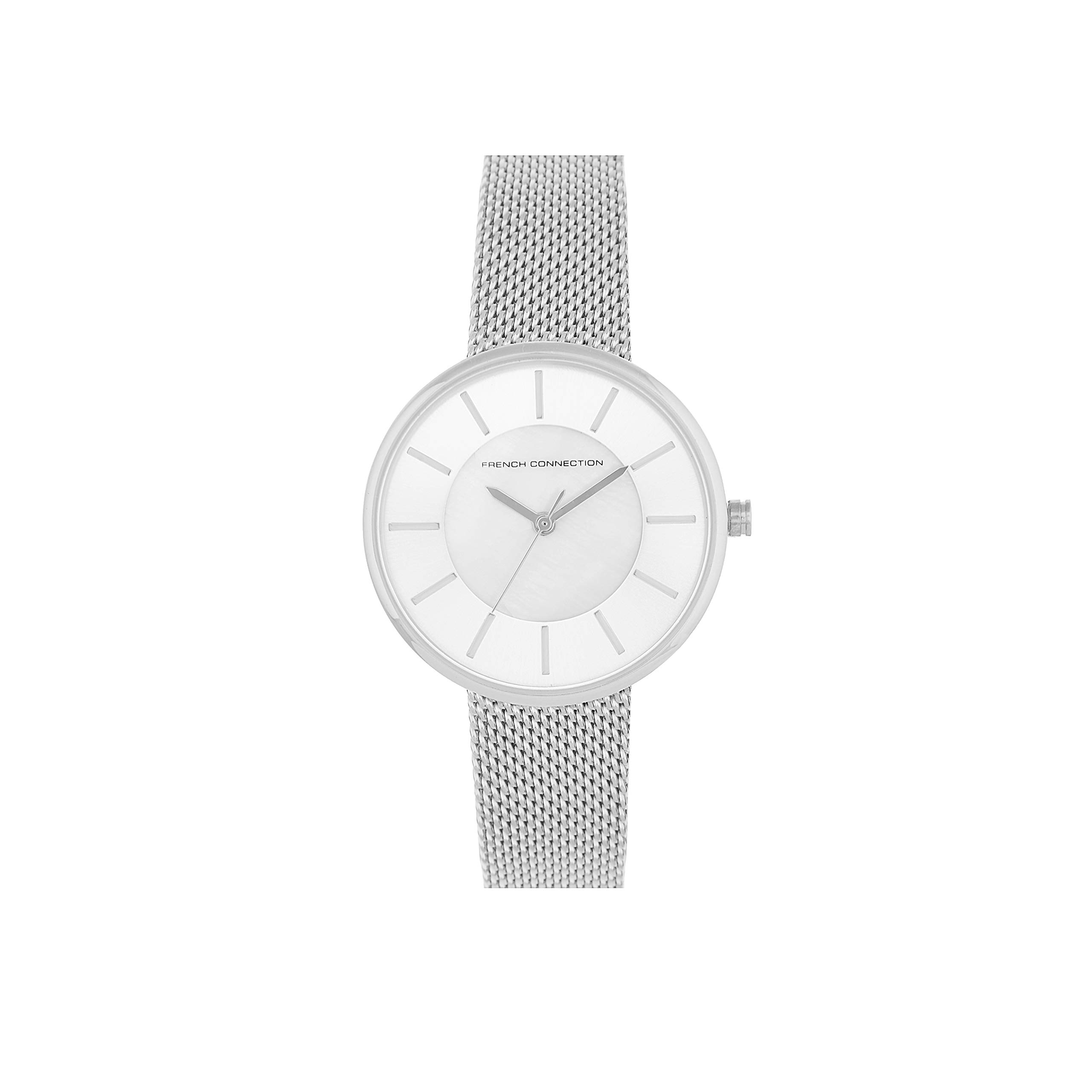 French Connection Analog Silver Dial Womens Watch-FCN0005D-R (B08JM1YZ3M) Amazon Price History, Amazon Price Tracker