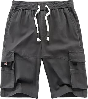 APTRO Herren Kurze Hosen Cargo Shorts Outdoor Sommer Shorts Freizeit Baumwolle Arbeitsshorts
