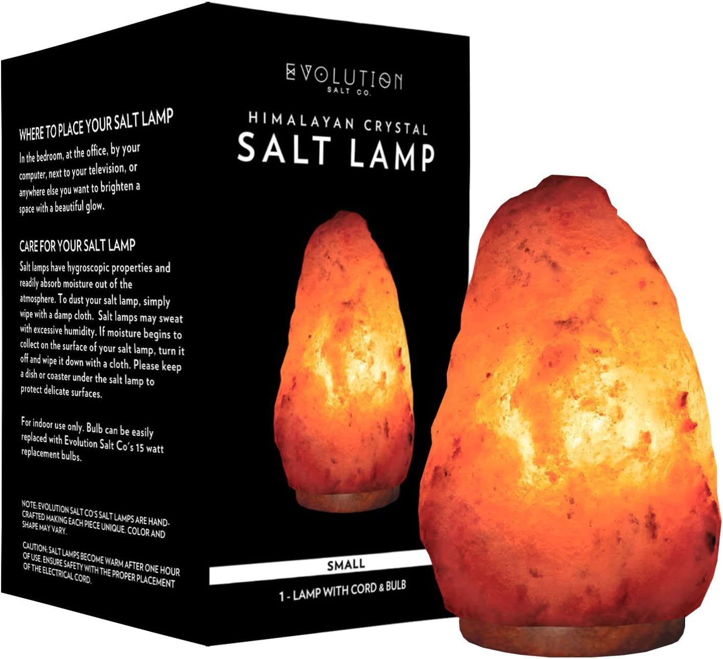 Evolution Salt Himalayan Natural Cystal Salt Lamp