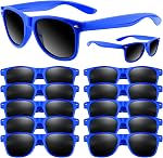 ASTARON Lunettes de soleil noires en vrac, 12 pack Lunettes de soleil pour Summer Beach Pool Mariage Anniversaire Fournitures de fête