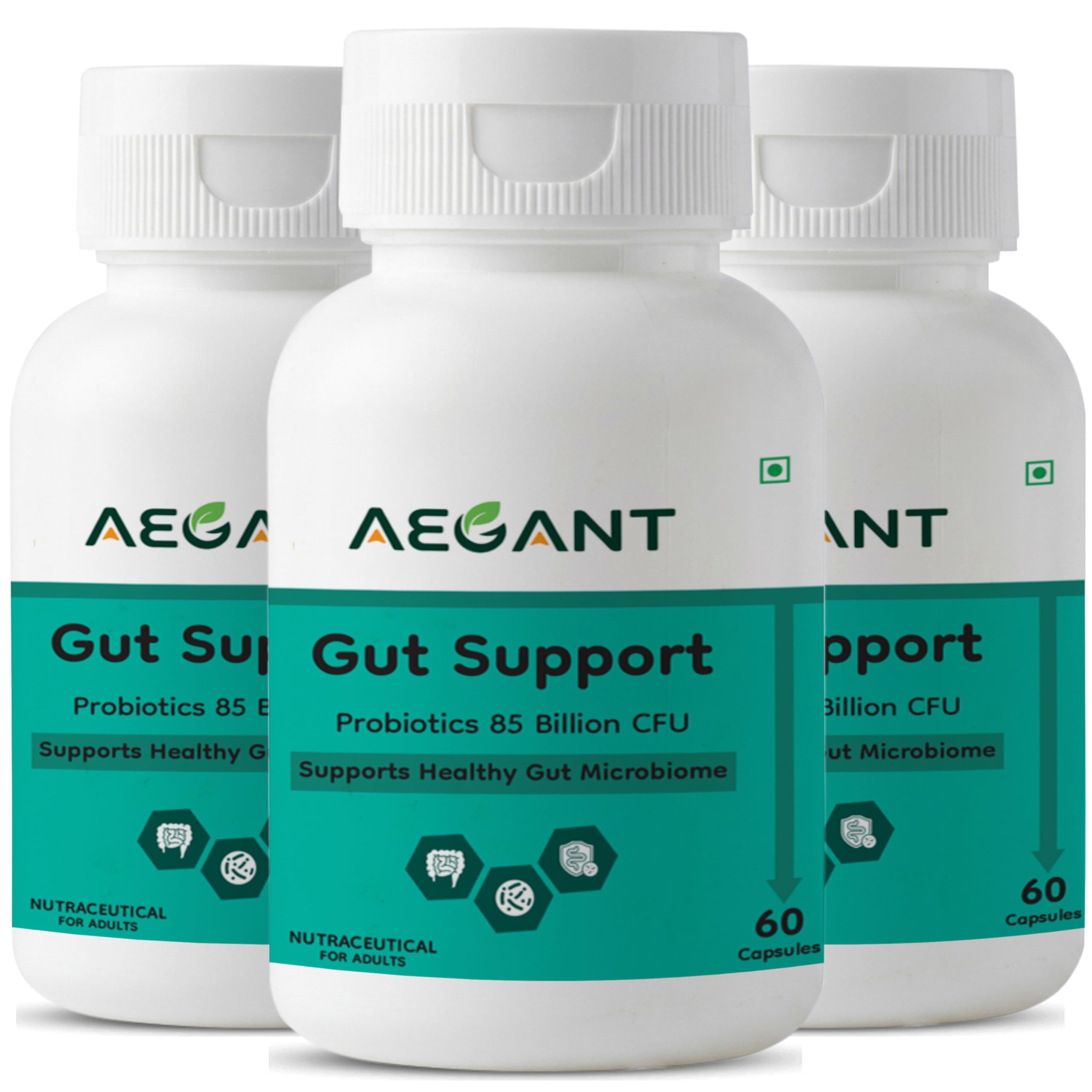 Probiotic 35 Billion CFU Gut Support Supplement, Supports Digestive Health, Gut Microbiome & Immune Function, Prebiotic & Multi-Strain Formula for Bloating & Balance, 60 Tablets (3)-image-19