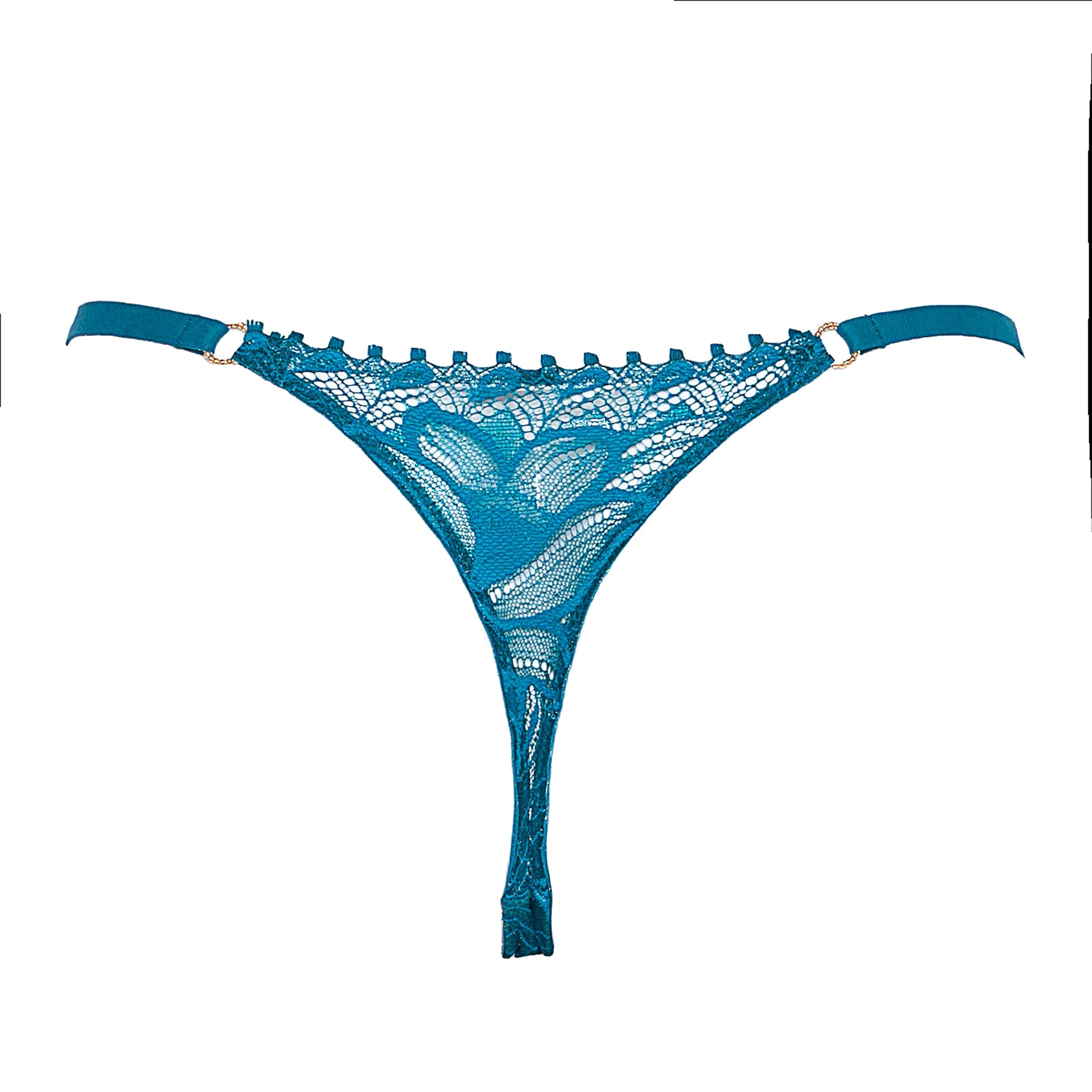Otto - Gioielli - Perizoma - Marchio di lingerie francese di alta qualità, dal 1968, Turchese., Taglia unica