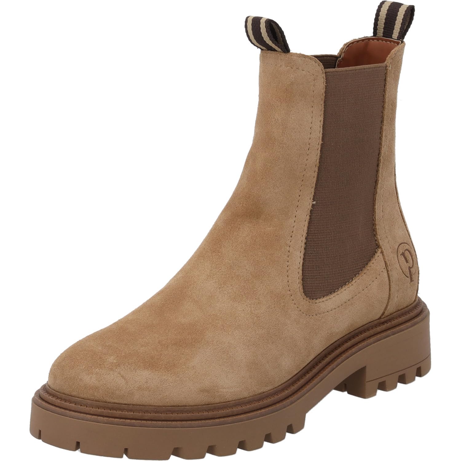 Palado Damen Chelsea Boots Luctoria – leichte gefütterte Stiefeletten aus hochwertigem Rindsleder – elegante Ankle Boots für Herbst & Winter