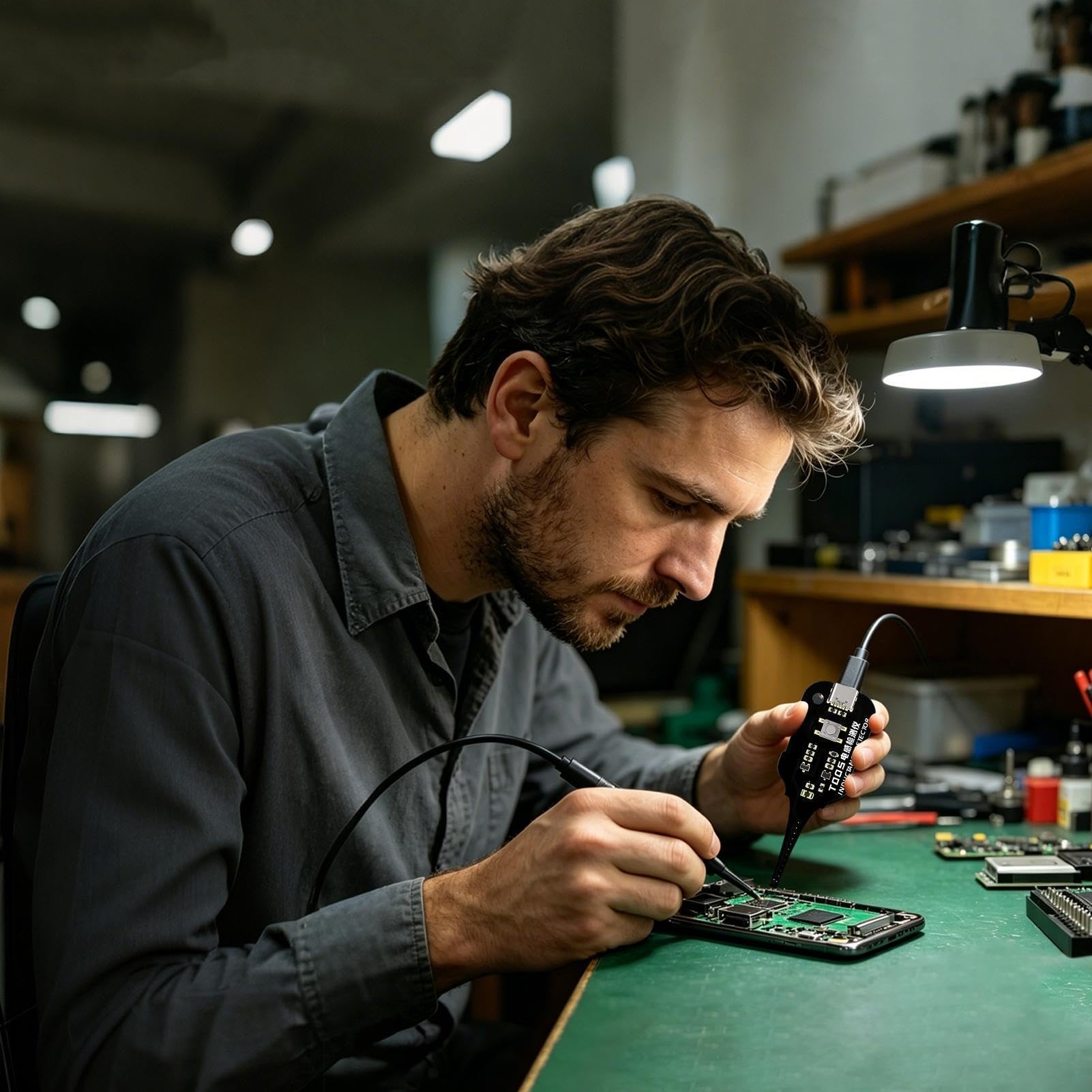 Probador de inductancia, placa de circuito electrónico, Detector de Inductor, herramientas de comprobación precisas