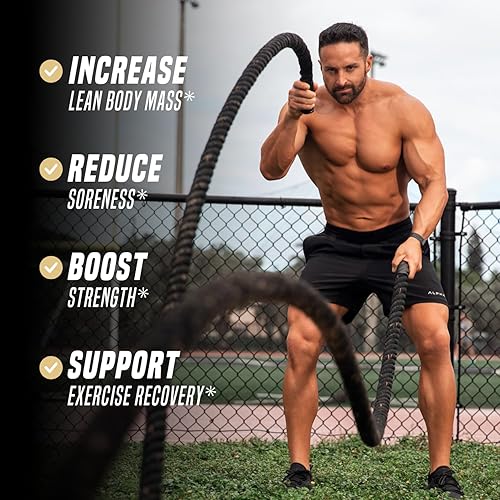 Miniatura 26 de Outwork Nutrition Polvo de recuperación después del entrenamiento, monohidrato de creatina, Ashwagandha KSM-66 y cereza ácida, acelera la