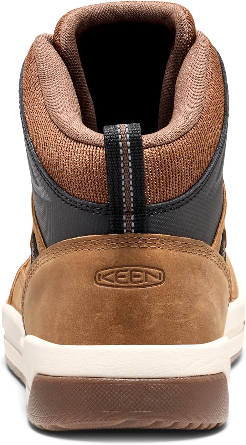 KEEN Utility Men's Gibson Hiker Mid Top Soft Toe Non Slip Work Boots