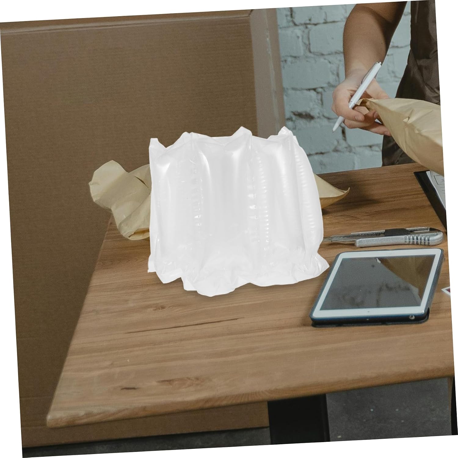 IMIKEYA Air Packing Cushion Reusable Inflatable Shipping Filler for Fragile Items Air Packaging Bags Efficient Packing Reduces Inflation