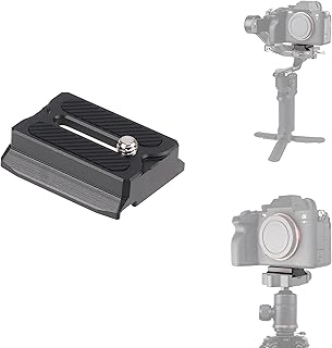 Fotga RS Upper Camera Quick Release Plate for DJI Ronin RS 5 / RS3 / RS 3 Mini Pro/RS 2 / RSC 2 / RS 4 / RS 4 Pro/RS 4 Min Price In India