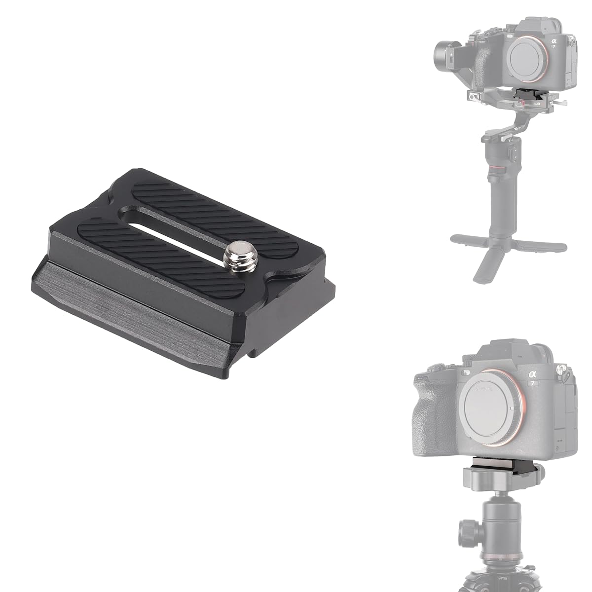 Fotga RS Upper Camera Quick Release Plate for DJI Ronin RS 5 / RS3 / RS 3 Mini