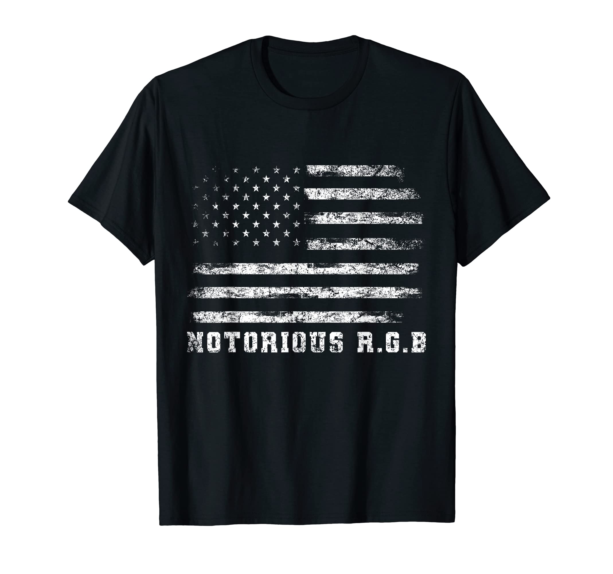 Notorious R.B.G. DesignNotorious R.B.G. American Flag Ruth Bader Ginsburg T-Shirt