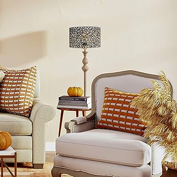 Osasy Metal drum lampshade, Unique Moroccan Iron Lamp Shades