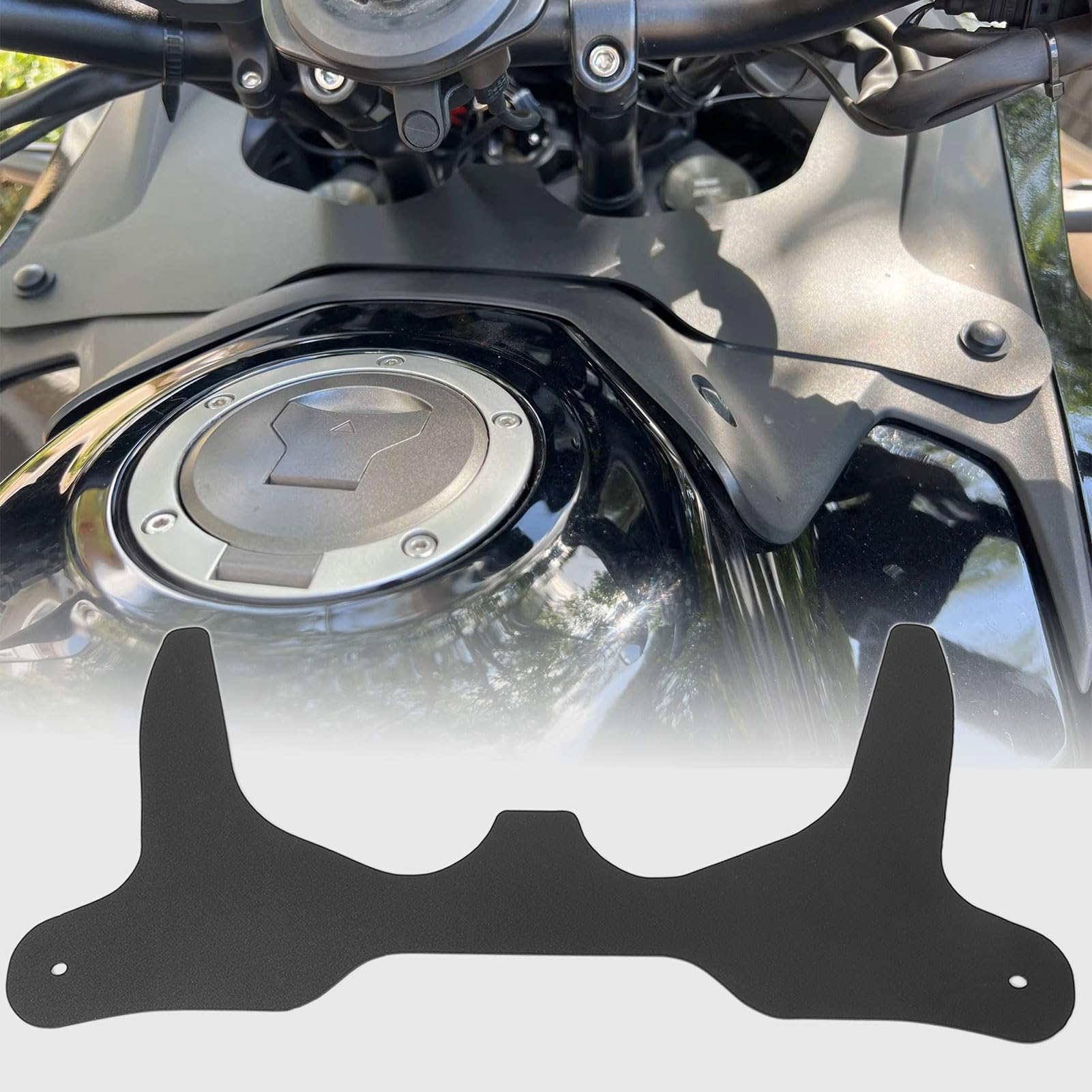 WOOGA Motorrad Cockpit Verkleidung Forkshield Aufwind Deflektor passend für HO&N&DA NT1100 NT 1100 Zubehör 2022 2023 2024
