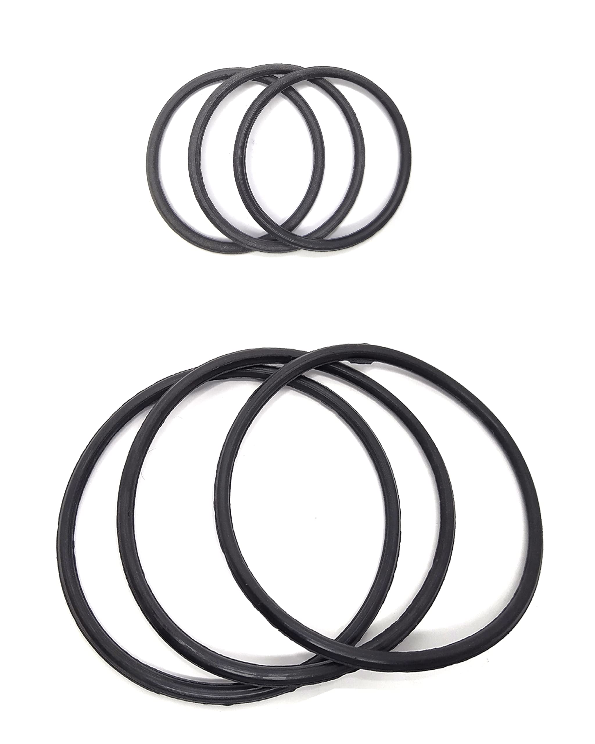BIOWAY 10'' RO Bowl O Ring 3PCS & Membrane HOUSING Ring 3PCS Combo Suitable with All Type RO Water Purifier