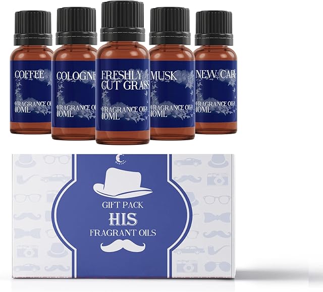 Mystic Moments | Gift Starter Pack of 5 HIS Fragrant Oils