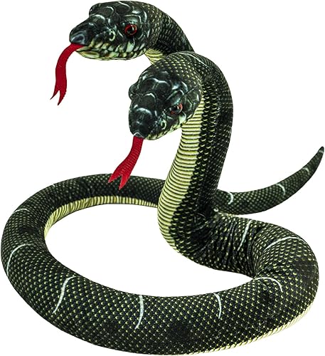 YOHAKI Peluche de serpiente, 59 pulgadas, grande, lavable, gigante, suave y lindo, regalo infantil para niños y niñas, regalo de broma de fiesta de