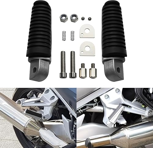 Miniatura 8 de TCT-MOTORPARTS Reposapiés trasero Estriberas para Yamaha FJR1300 FZ1 FZ6 FZ6R FZ400 XJR1200 1300 XJ6