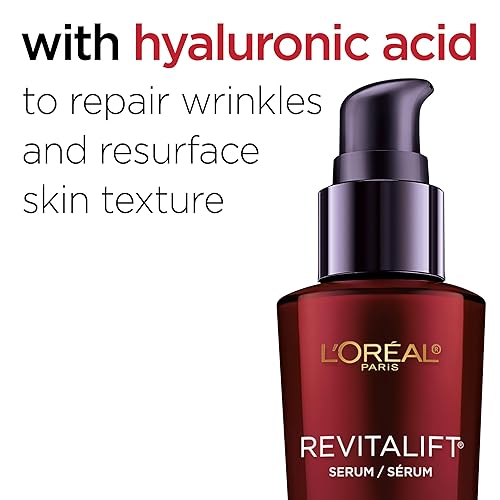 Miniatura 3 de LOreal Paris Skincare Revitalift - Tratamiento de suero facial concentrado triple potencia con ácido hialurónico y pro-xilano suero de ácido