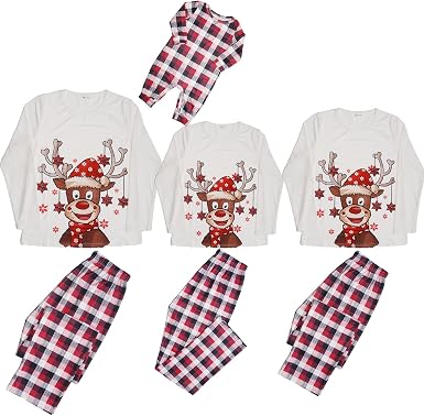 Amazon.com: Oehve Trajes y ropa de Navidad familiares : Ropa, Zapatos y  Joyería