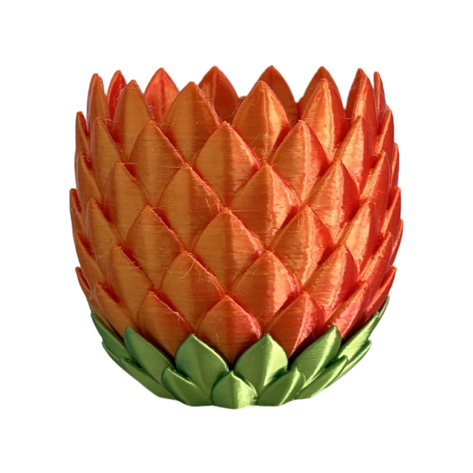 Xjdzineq Unique Dragon Scale Textured Planter Flower Pots with Builtin Drip Tray for Succulents Modern Offices Home Decors Plant Pots Indoor