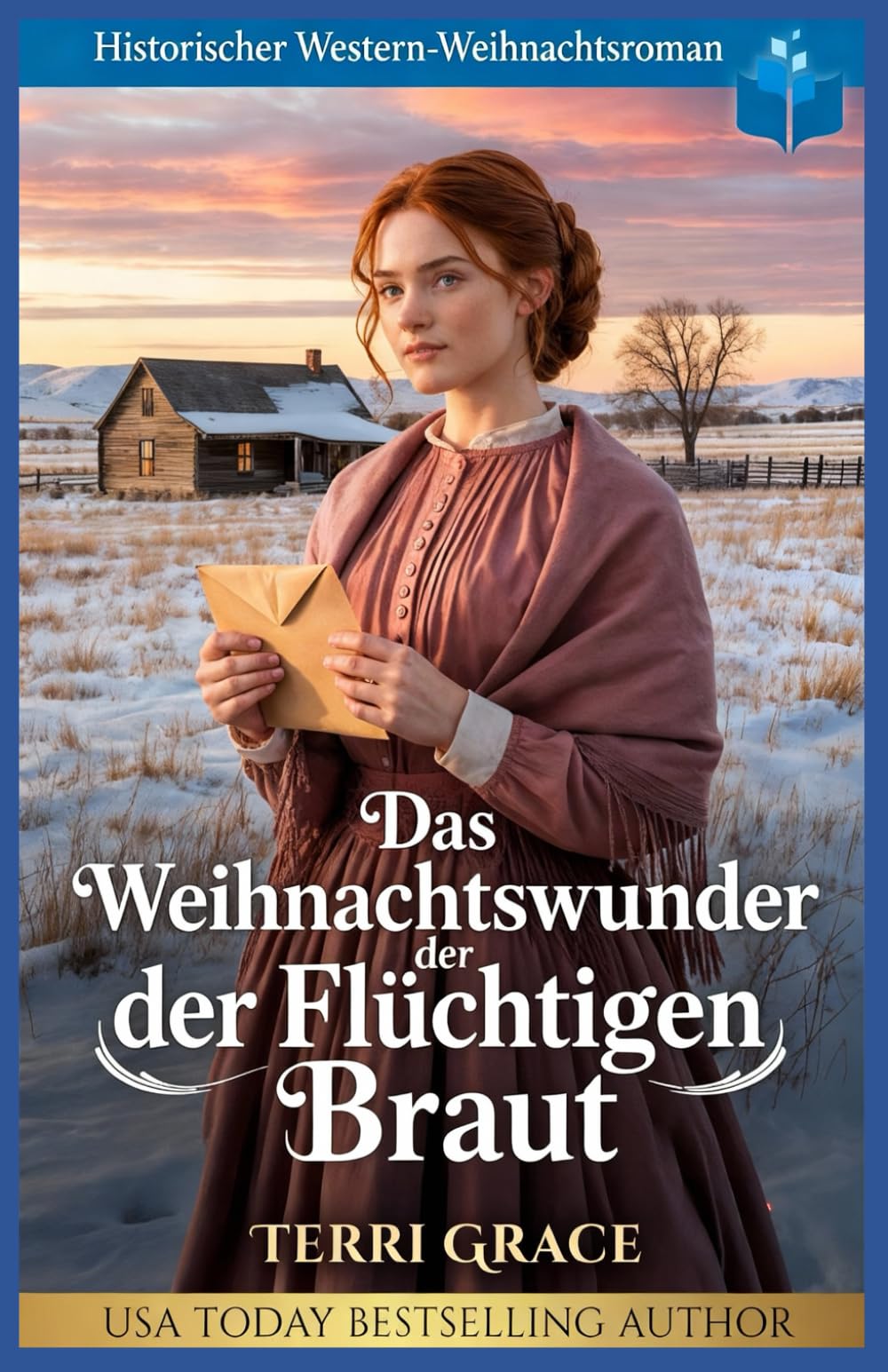 Das Weihnachtswunder der Flüchtigen Braut: Historischer Western-Weihnachtsroman (Weihnachts-Briefbräute (Wild West Romanze))
