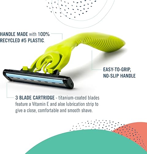 Miniatura 2 de Preserve Shave 3 cartuchos de repuesto para maquinilla de afeitar Preserve Shave 3 4 unidades