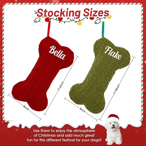 Miniatura 71 de Calcetines de Navidad personalizados, calcetines de Navidad bordados personalizados, calcetines de Navidad grandes de terciopelo de 18 pulgadas, Hm
