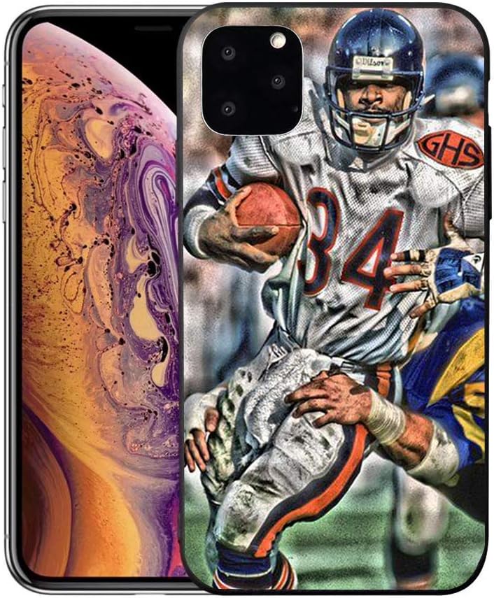 Thin Fit Designed for Apple iPhone 11 Pro Case,Rugby American Football Game Sports Plastic Full Protection Matte Finish Grip Phone Cover Shell Compatible with iPhone 11 Pro Case,Se21-569