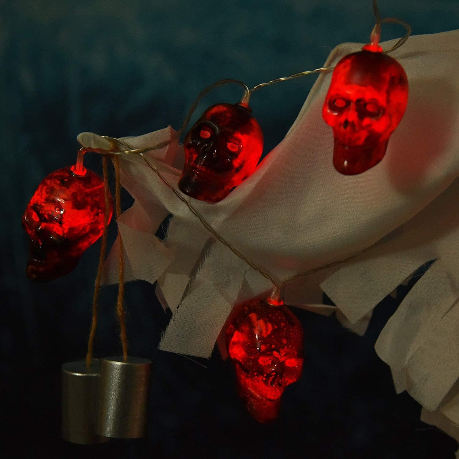 Get Discount 70% Price LUMINATERY Holiday Decorations, Ombre Skull Large 3D Dinosour String Lights, 30 LED Lights for Party, Wedding, Garden Decoration (Red) Exclusive Discount 60% Price LUMINATERY Holiday Decorations, Ombre Skull Large 3D Dinosour String Lights, 30 LED Lights for Party, Wedding, Garden Decoration (Red)