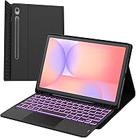 Vista 1 de Funda para Samsung Galaxy Tab S9 de 11 pulgadas/S9 FE 10.9 pulgadas / S10 FE 10.9 pulgadas con teclado - Funda de tableta táctil desmontable