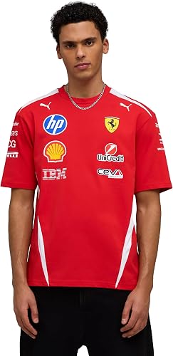 PUMA Scuderia Ferrari F1 2026 Men's Team Drivers Tshirt -…
