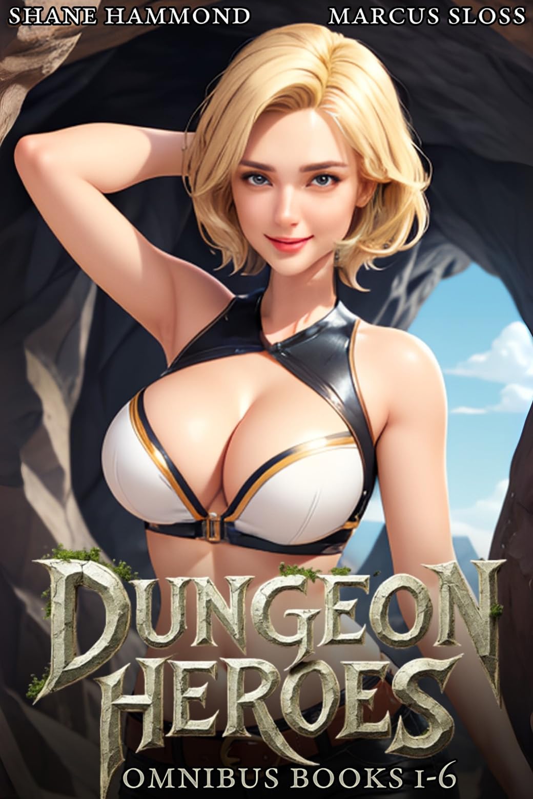 Book cover for Dungeon Heroes Omnibus: Books 1-6