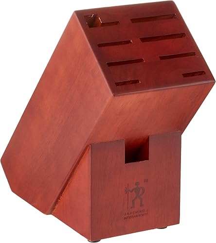 Vista 18 de J. A. Henckels International Solution - Juego de cuchillos con bloque de madera, Negro/ acero inoxidable