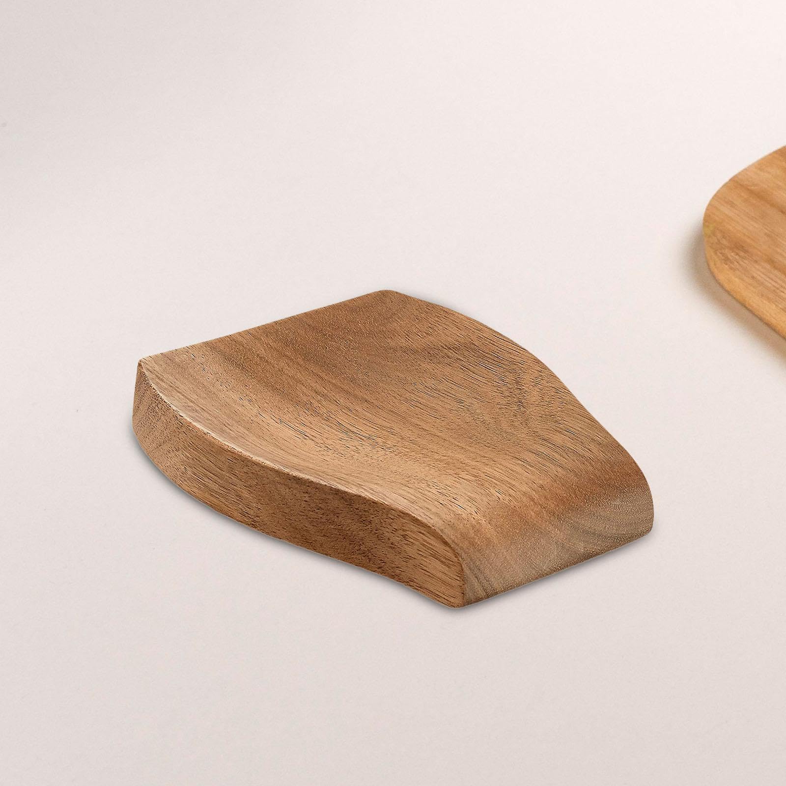 Repose-cuillère avec base, porte-cuillère en bois de qualité supérieure