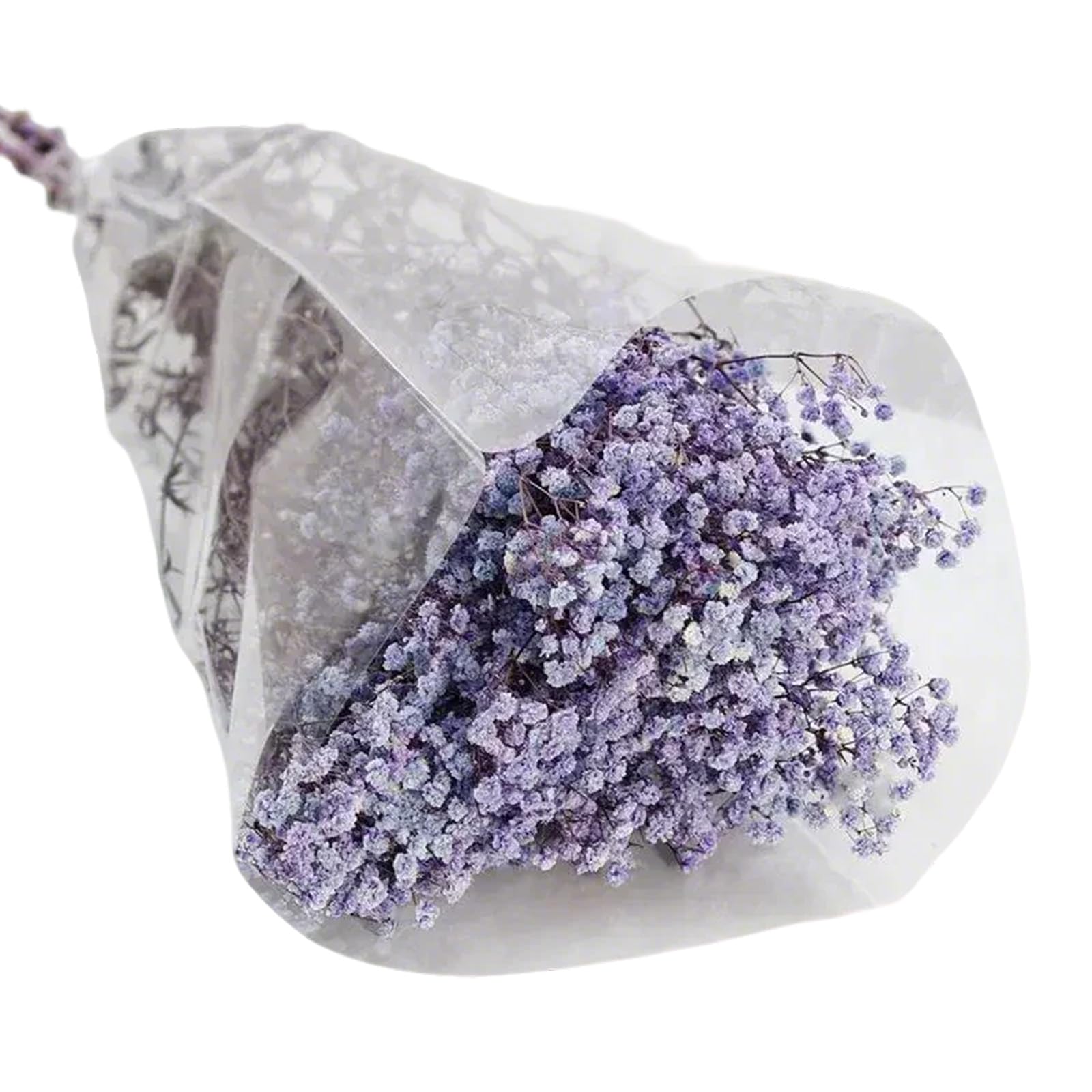 MHADBKH Dried Baby Breath Flower 19.7Inch Dried Gypsophila for Home Decoration Photography Wedding Arrangements Baby ' s Breath