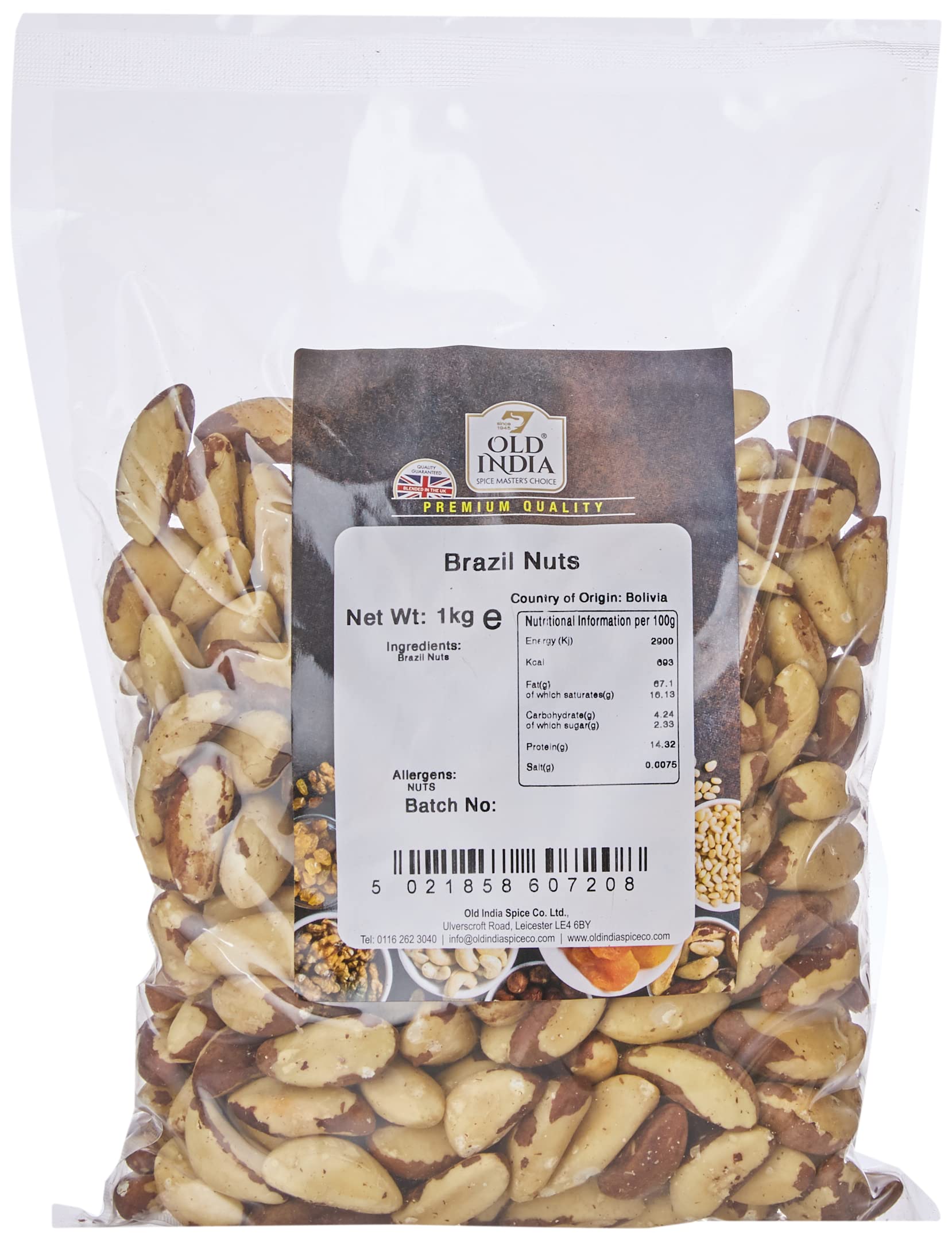 Old India Brazil Nuts 1kg
