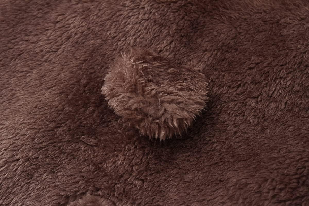 Newborn Baby Snowsuit Fleece Lined Onesie Outfits Warm Hooded Romper for Infant - Image 7