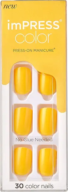 Kiss imPRESS Color Gel Nail Kit - YOLO with PureFit Technology