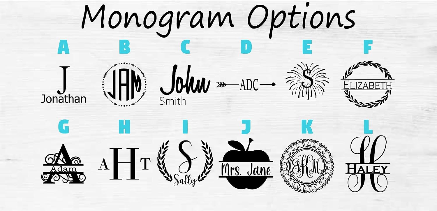 Personalized Monogram Stemless 12 oz Wine Glass, Birthday Gift for Her, Appreciation for Teacher, Thank You, Graduation Gift for Friend, Laser Engraved, Vacuum Insulated, Stainless Steel, Includes Lid