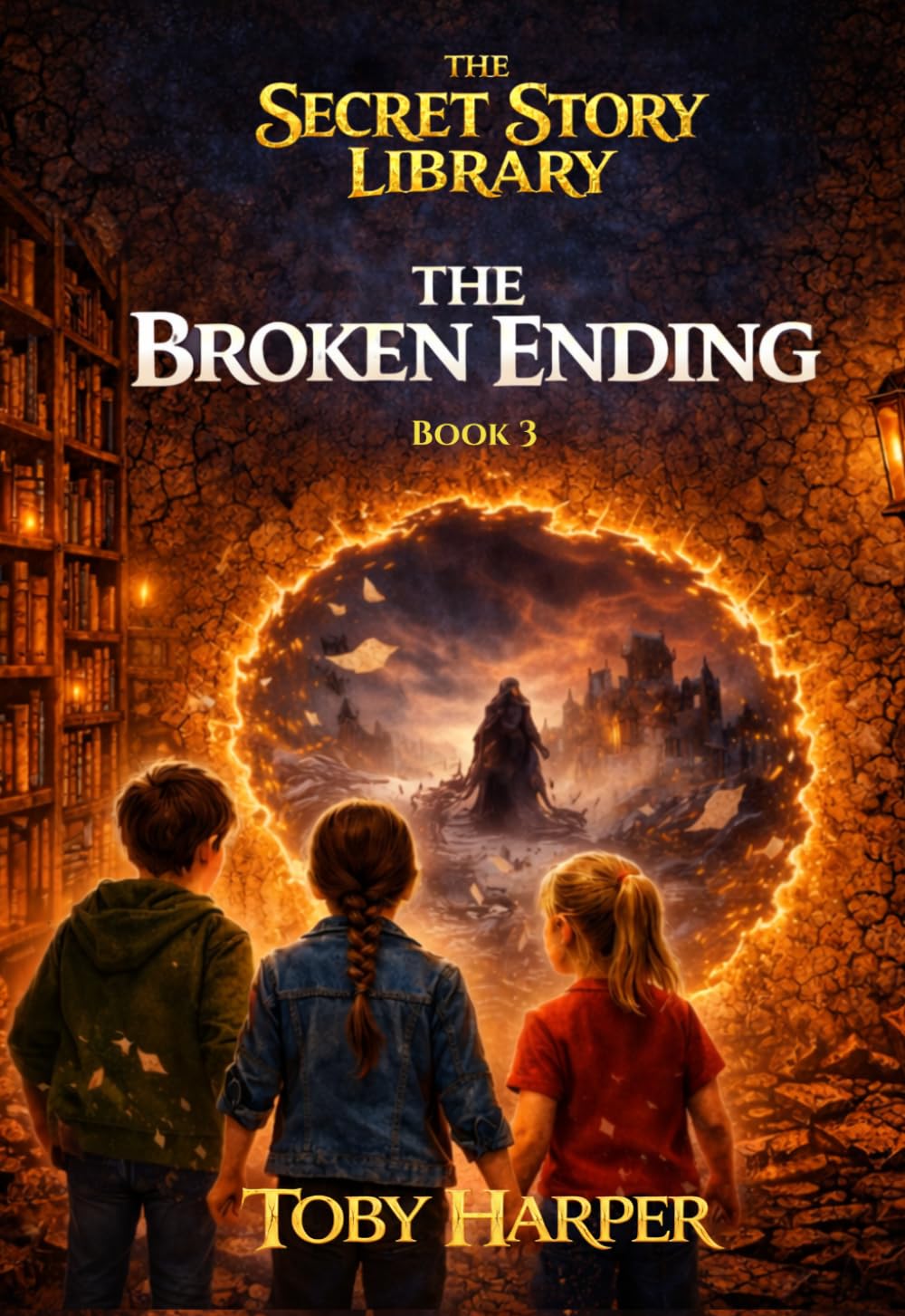 The Secret Story Library: The Broken Ending (Book 3): A Magical Mystery About Broken Stories and Brave Kids (Ages 7–12)