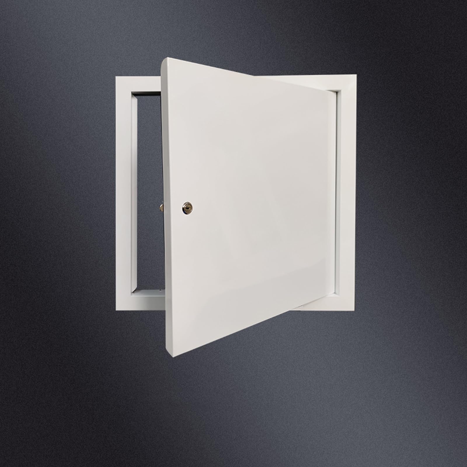 WEKONUMEX Inspection Hatch Revision Door, Lockable Access Panel Door Flush Mount Aluminum Alloy Drywall Ceiling Attic Multiple Sizes(500x500mm)
