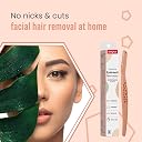 Sirona Eyebrow Face Razor for Women - 3 Razors (Brown)| Painless Facial Hair Removal | Eyebrow Shaper, Upper Lip, Forehead, Peach Fuzz, Chin, Sideburns & Dermaplaning Tool gallery image