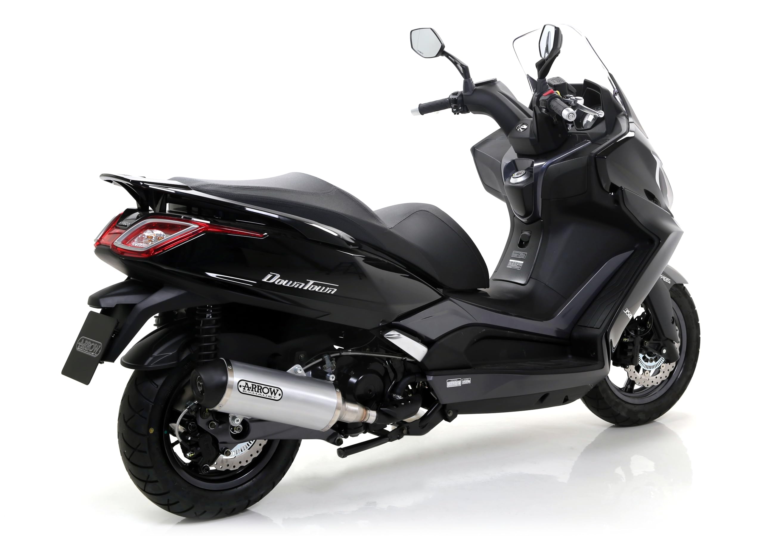 ARROW MARMITTA OMOLOGATA URBAN ALLUMINIO DARK KYMCO DOWNTOWN 350 '16/19 RIC.ARROW