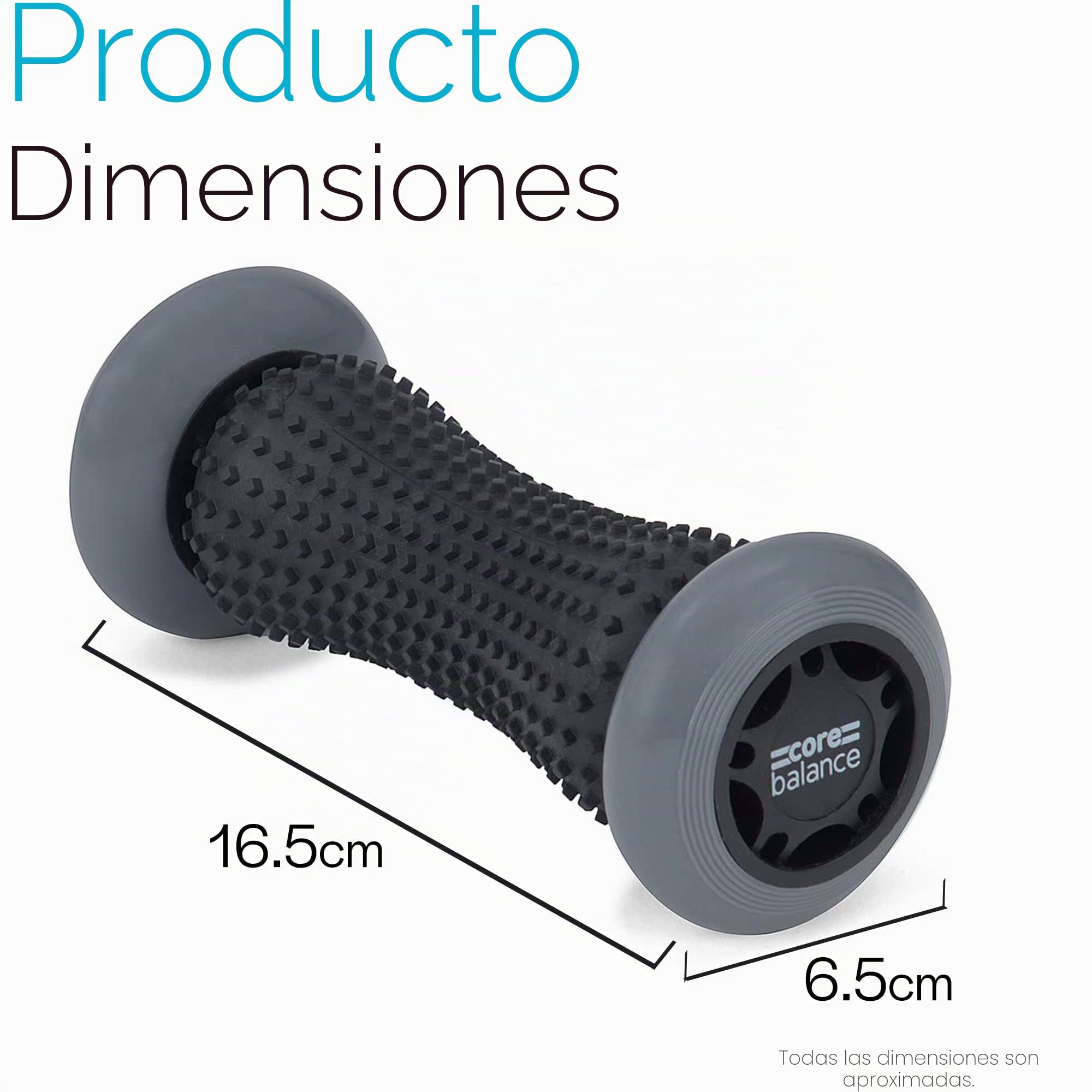 Core Balance Rodillo masajeador de reflexología para pies y Fascitis Plantar