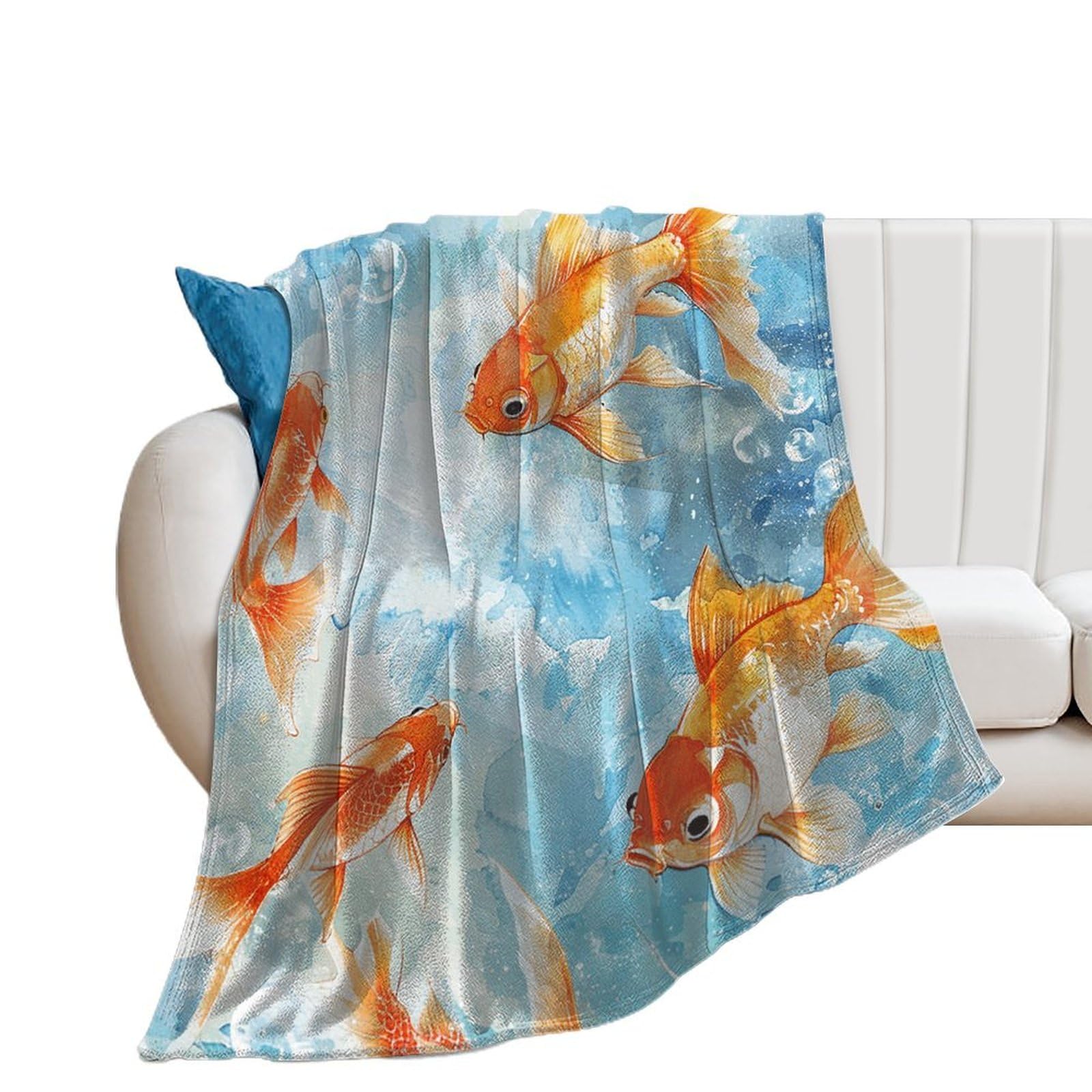 Couverture en flanelle douce pour décoration d'automne et lit douillet