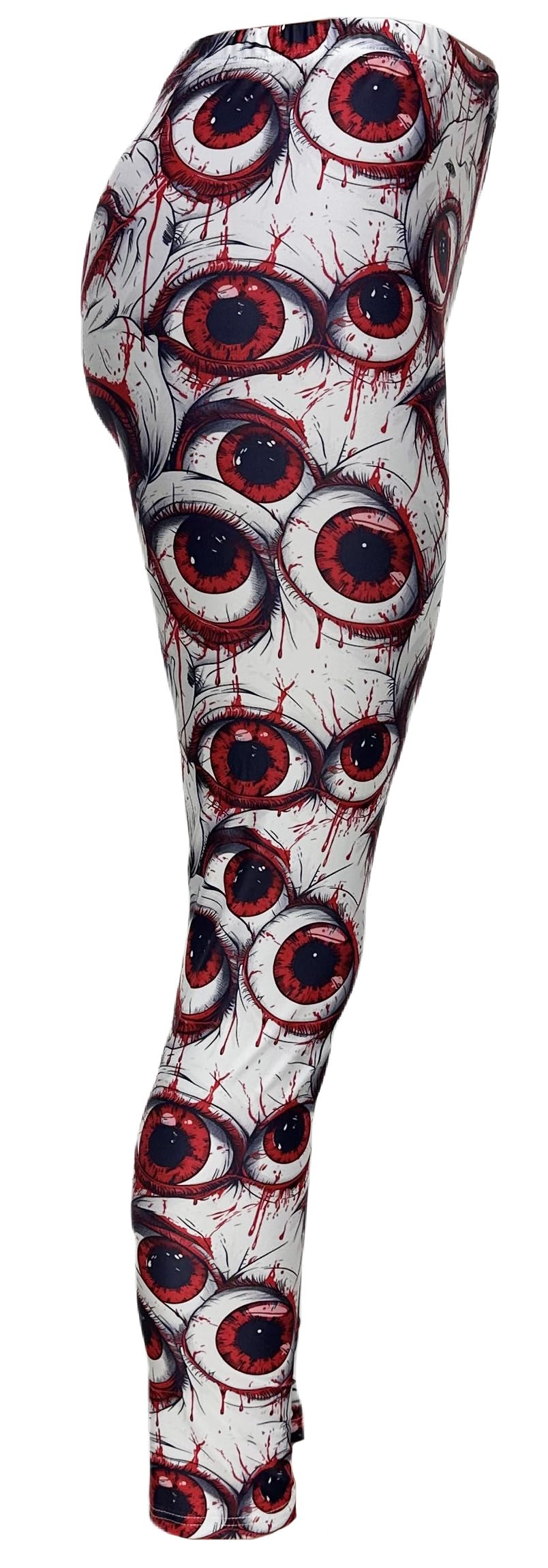 Sister Amy Women's Printed Leggings - Buttery Soft Yoga Pants, High Waist Stretchy Tights for Workout, Plus Size, 88% Polyester 12% Spandex Z0037