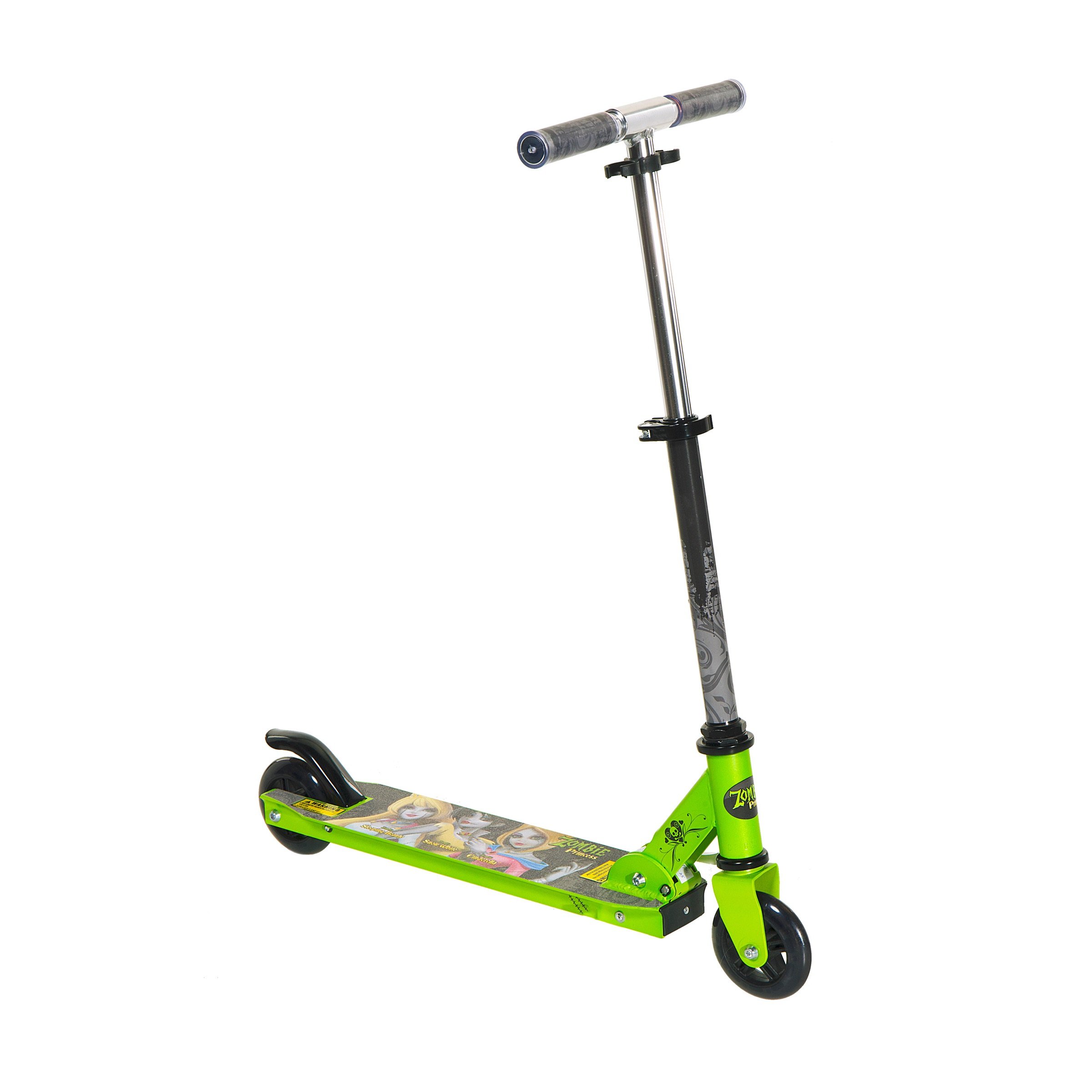 Zombie Scooter, Green/Black
