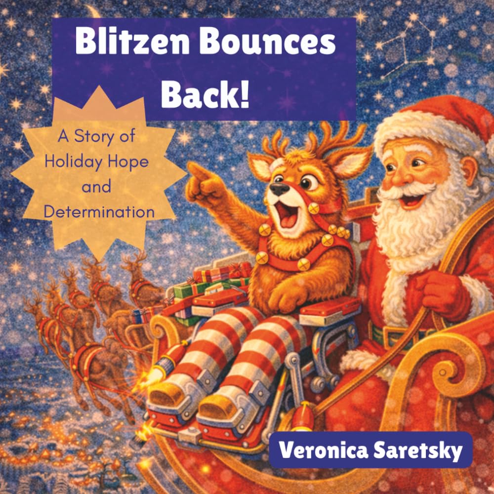 Blitzen Bounces Back!: A Christmas Story of Tenacity