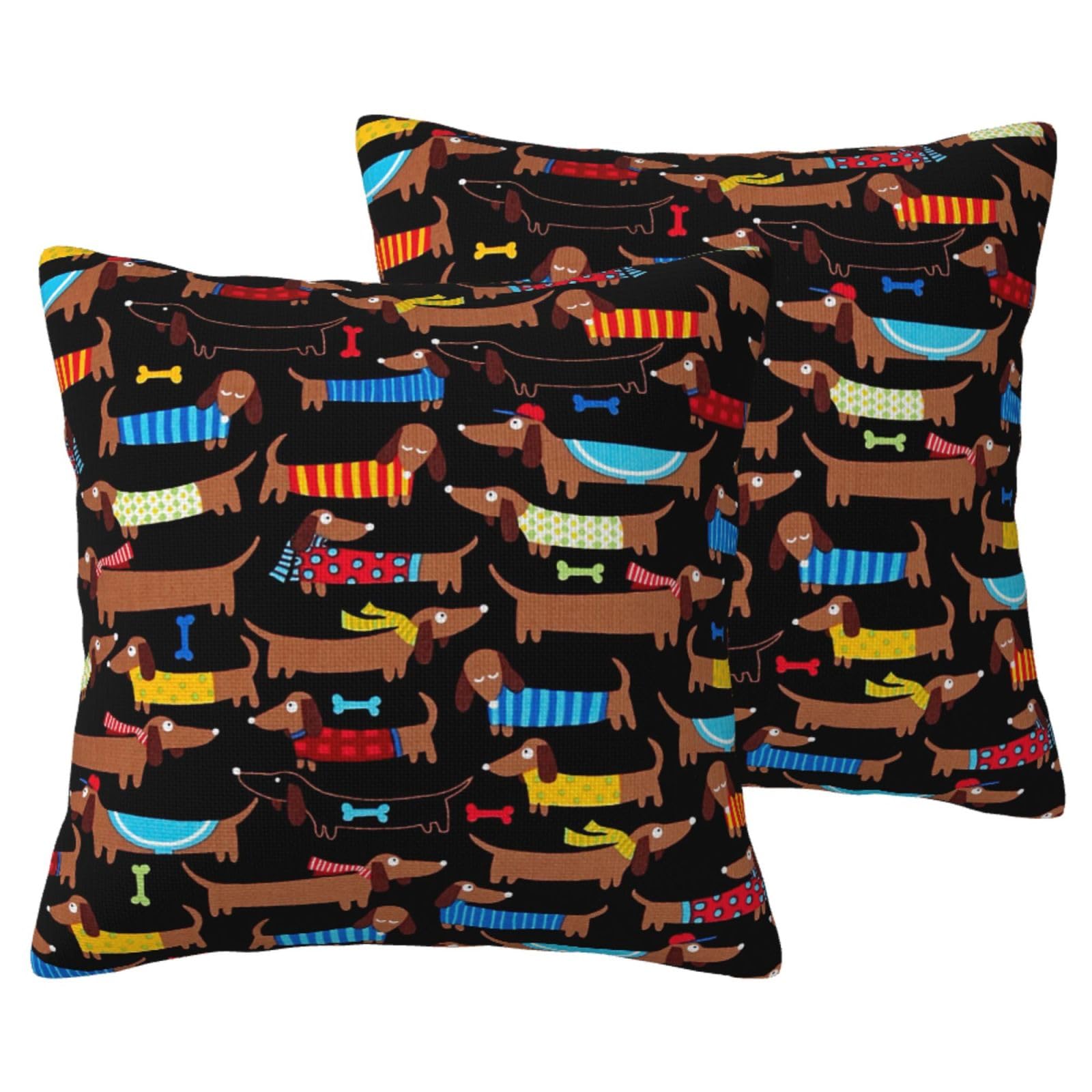 Housses de coussin Teckels le cadeau idéal pour les amoureux de chiens